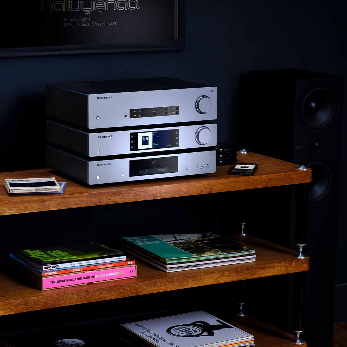 Cambridge CXN100 - Network Audio Streamer - Lunar Grey
