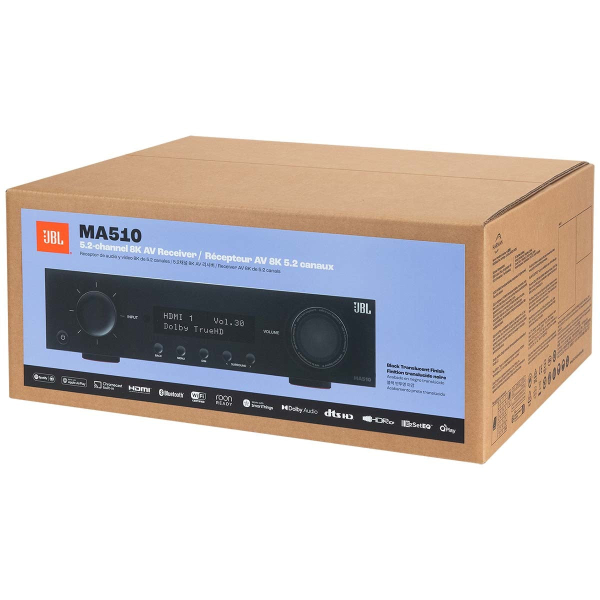 JBL MA510 5.2-Channel 8K AV Receiver