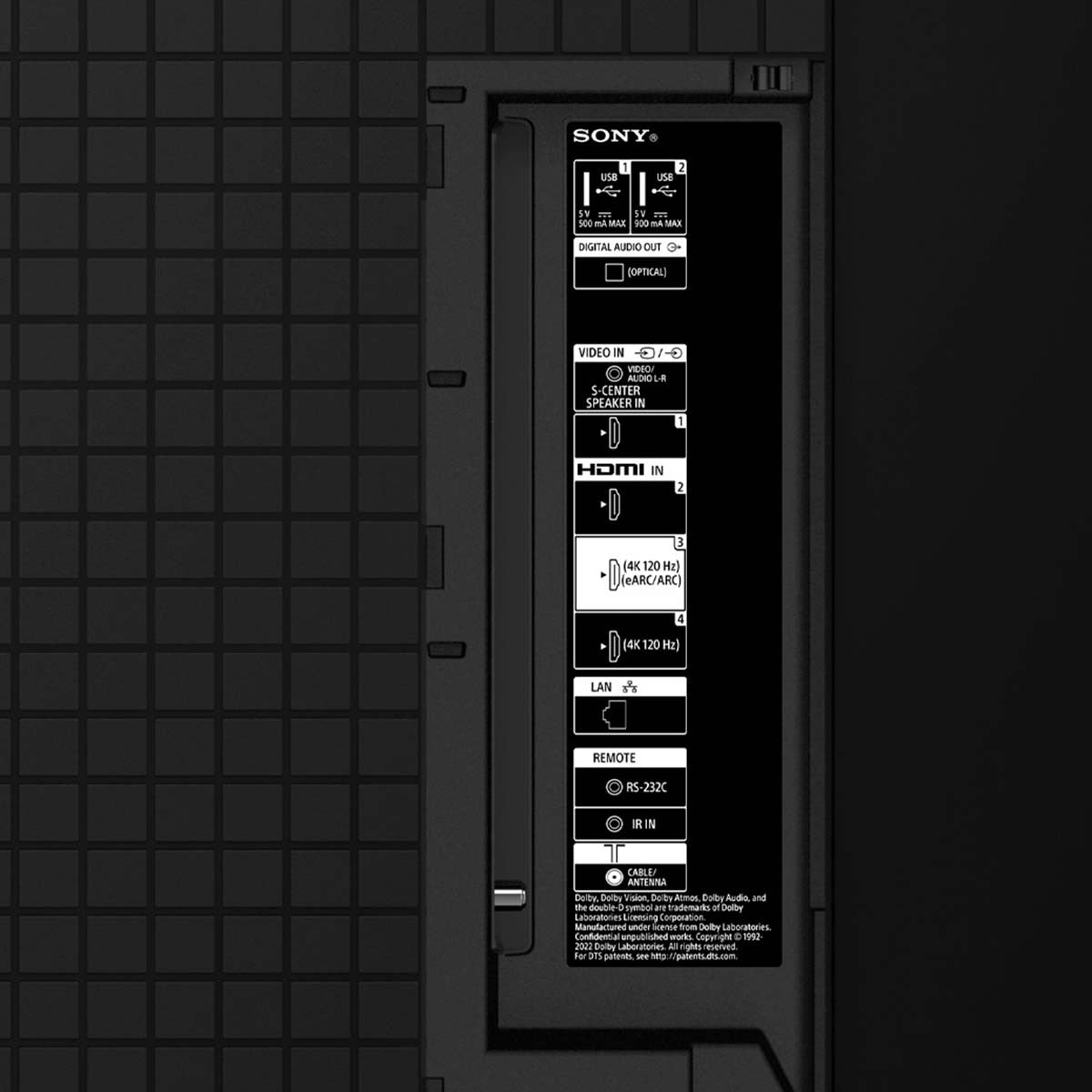 Sony BRAVIA XR A80L OLED 4K HDR Google TV (2023)
