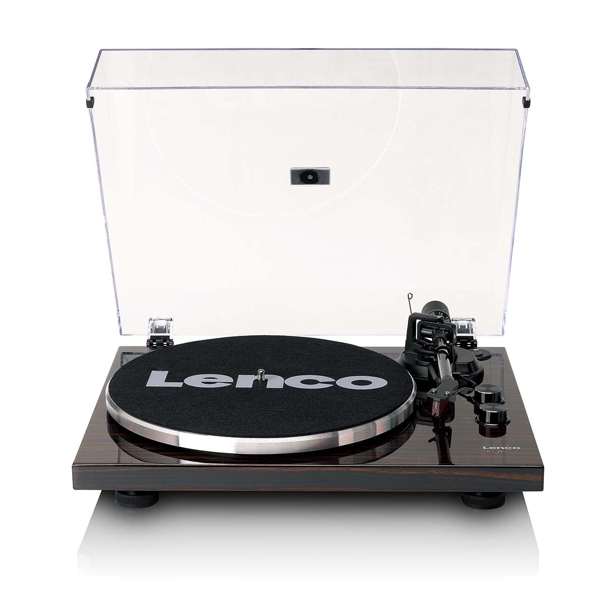 Lenco LBT-345 Bluetooth Turntable w/ Ortofon 2M Red