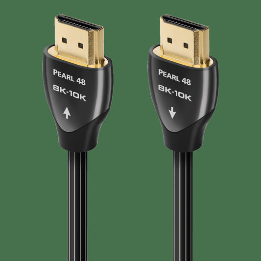 AudioQuest Pearl 48 2.1 HDMI Cable - 8K/10K Ultra HD, Gaming, High-Speed, 48Gbps, HDR, eARC