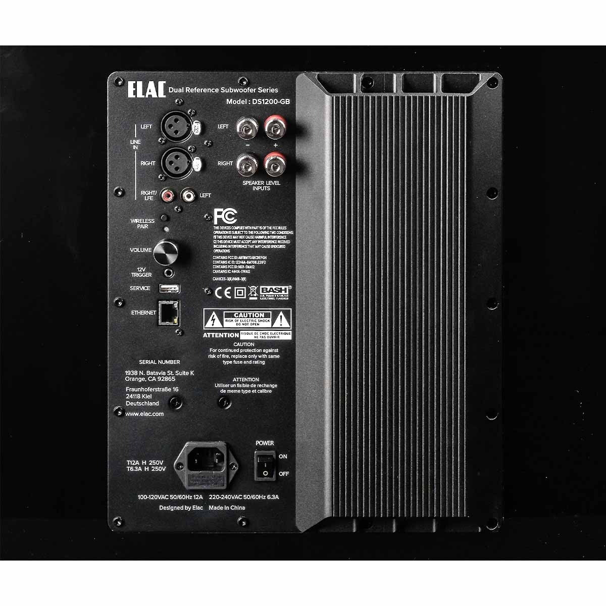 ELAC Varro DS1200-GB Dual Reference 12" Powered Subwoofer