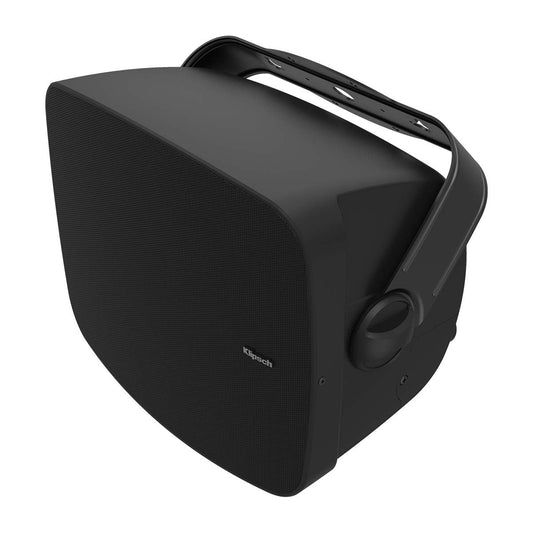 Klipsch OPEN BOX RSM-650 Full-Range 6.5" Indoor/Outdoor Surface Mount Loudspeaker - Black - Pair - A Grade
