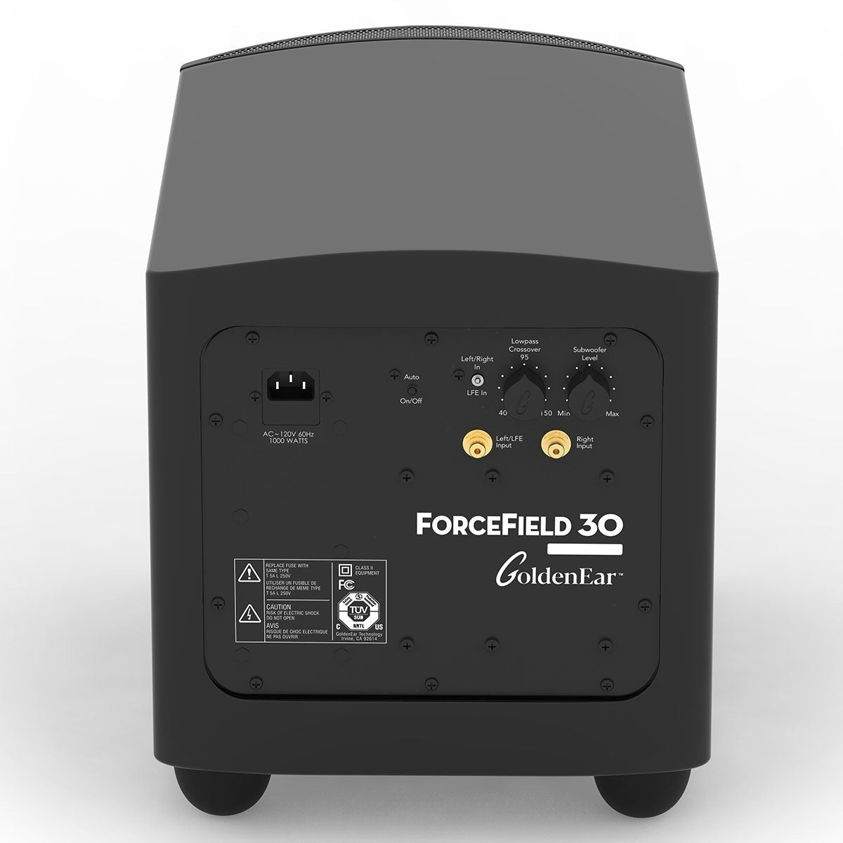 GoldenEar ForceField 30 - 8" Compact Subwoofer - Black