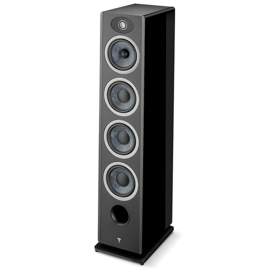 Focal Omada N3 Floor Standing Speaker Black High Gloss - Each