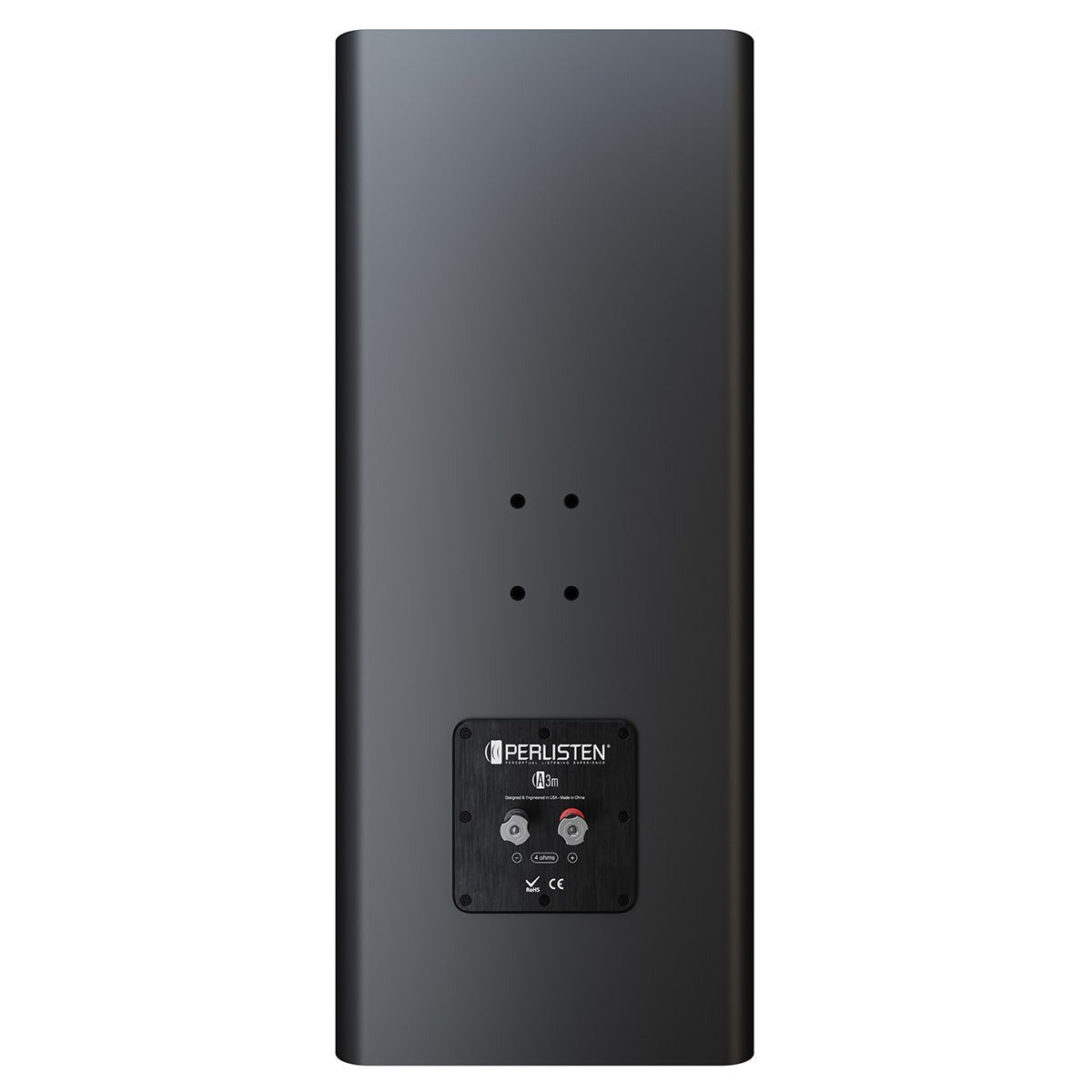 Perlisten Audio A3m LCR-Bookshelf Speaker - Matte Black - EACH