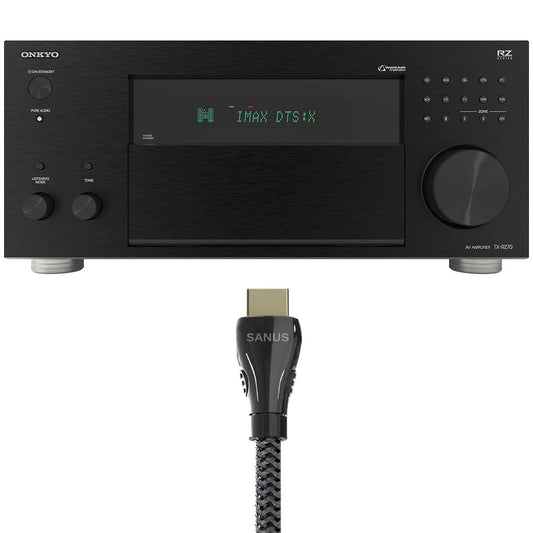 Onkyo TX-RZ70 11.2-Channel Home Theater Receiver Bundle w/ HDMI Cable