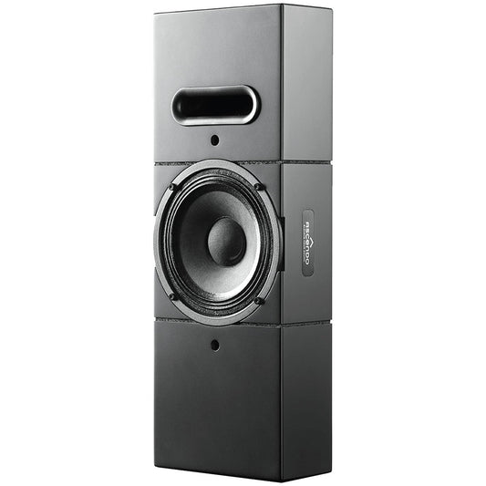 Ascendo Audio The6 Passive Narrow On-Wall Loudspeaker - Black/Black Grille - Each