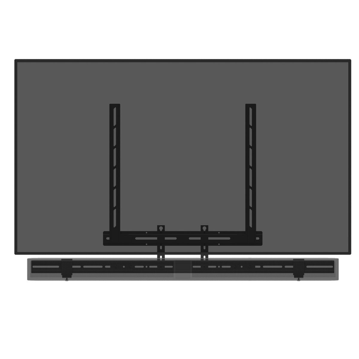 Kanto SB250 Premium Universal Sound Bar TV and Wall Mount Bracket