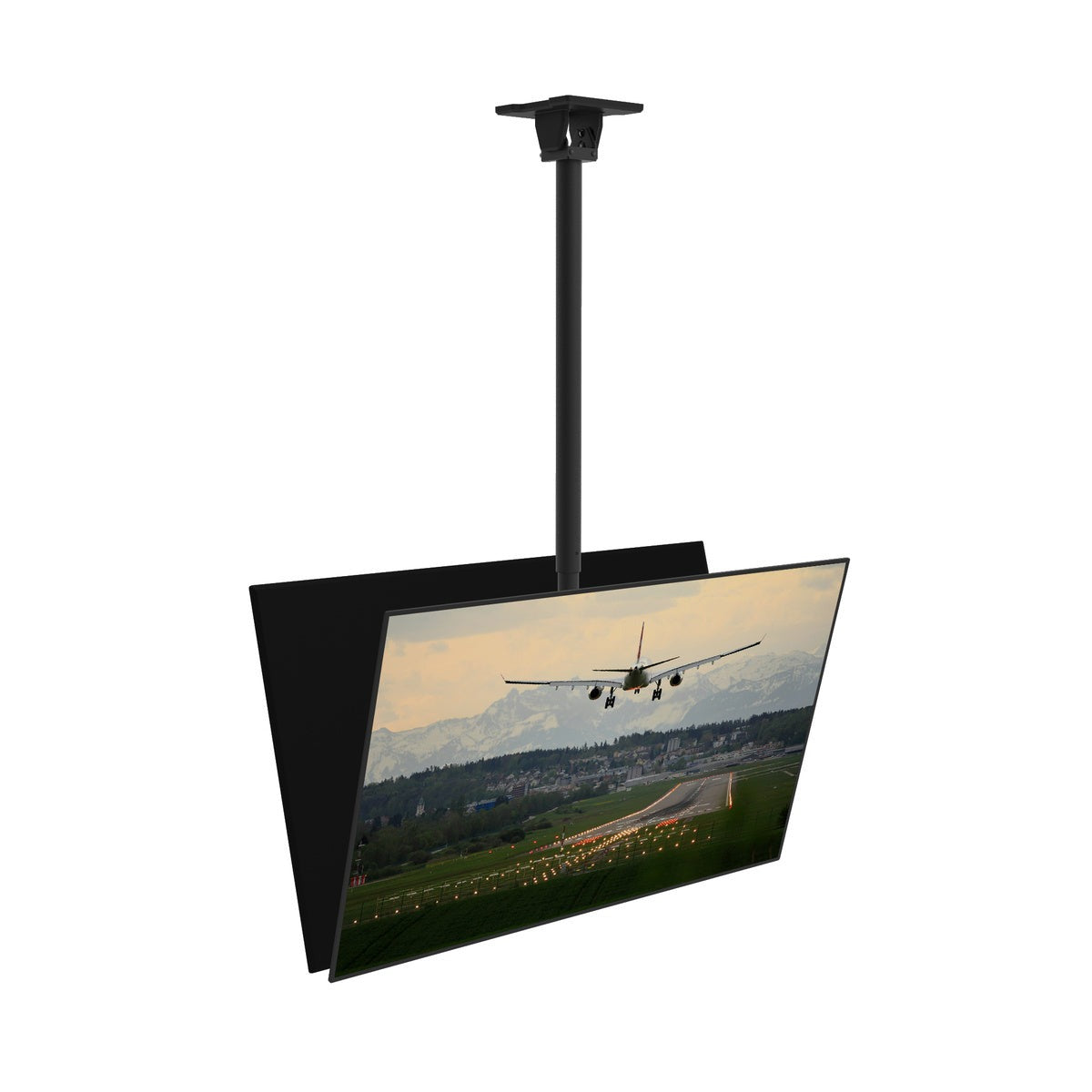 Kanto CM600BTB Back-to-Back Dual Screen TV Ceiling Mount for 40” to 80” TVs