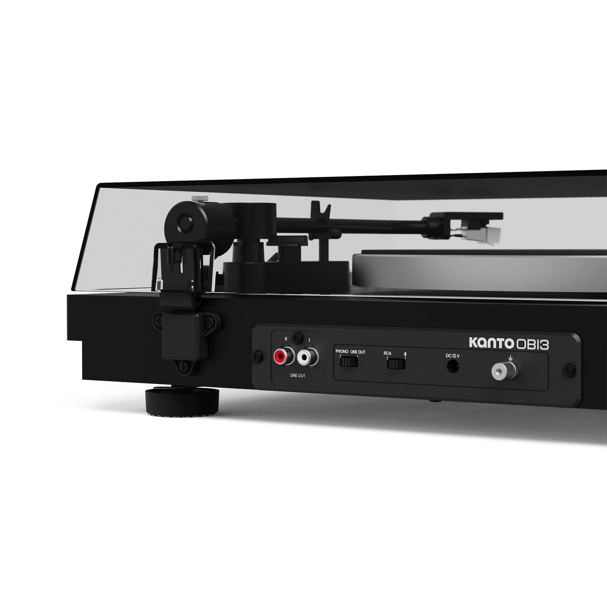 Kanto OBI3 Turntable with Bluetooth 5.3, Preamp, and Pitch Control