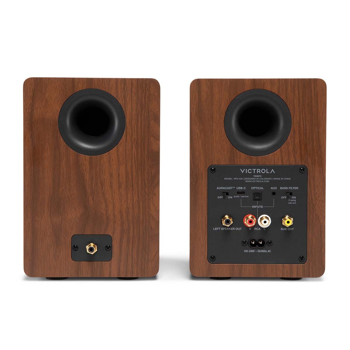 Victrola Tempo Bluetooth Bookshelf Speakers