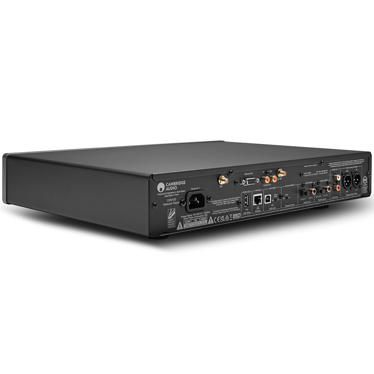 Cambridge CXN100 - Network Audio Streamer - Lunar Grey