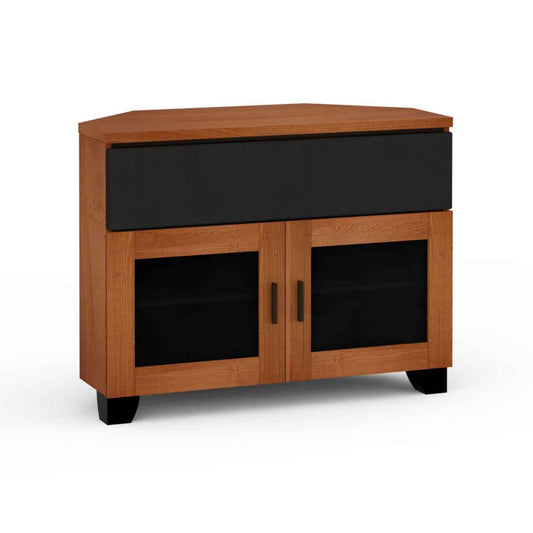 Salamander Designs Elba 329 Twin-Width AV Cabinet w/ Center Speaker Opening Corner - American Cherry