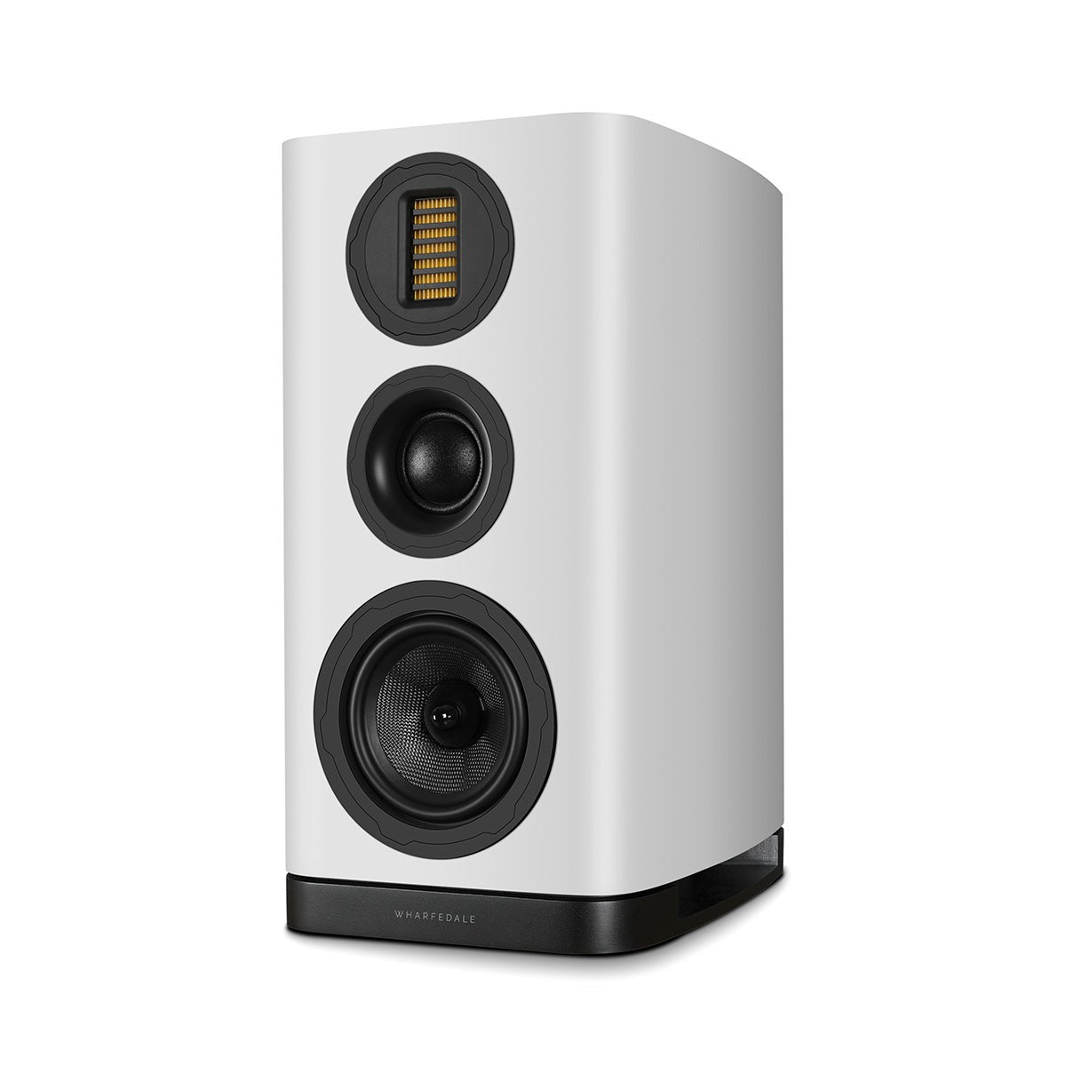 Wharfedale OPEN BOX Evo 5.2 - 6" 3-way Standmount Speakers - White - Pair - A Grade