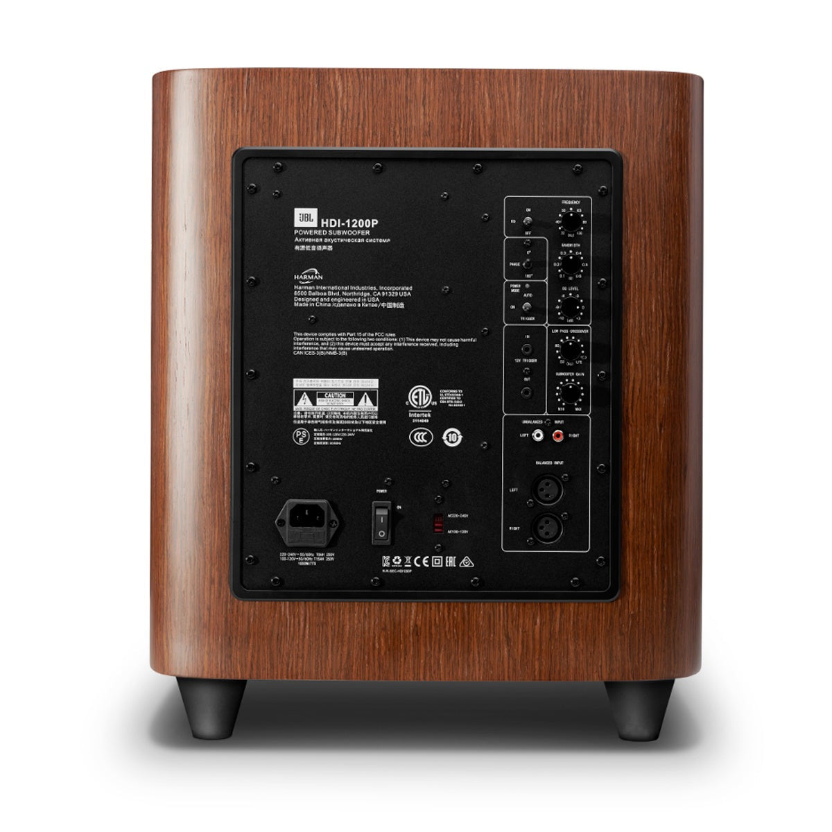 JBL HDI-1200P 12-inch Powered Subwoofer