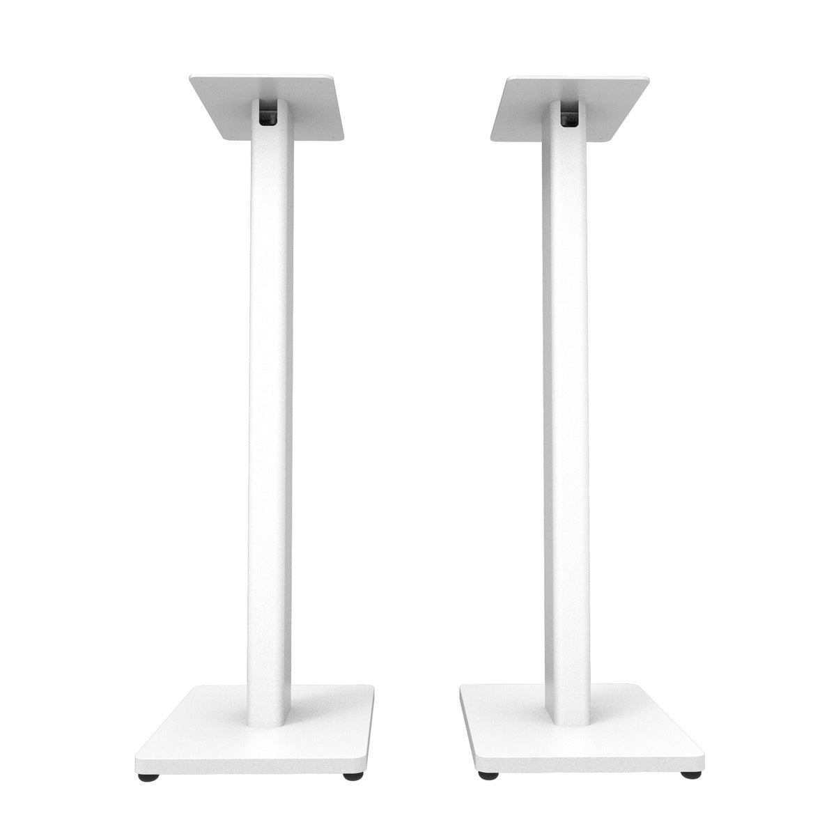 Kanto Universal Bookshelf Speaker Floor Stand - White (Pair)