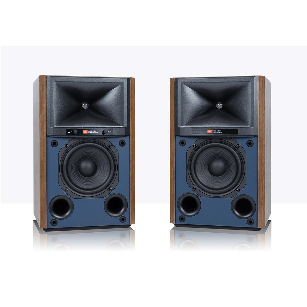 JBL 4305P Powered Bookshelf Speakers - Pair