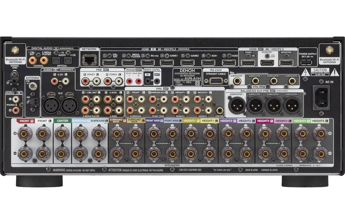 Denon AVR-A1H 15.4 Channel Home Theater Receiver
