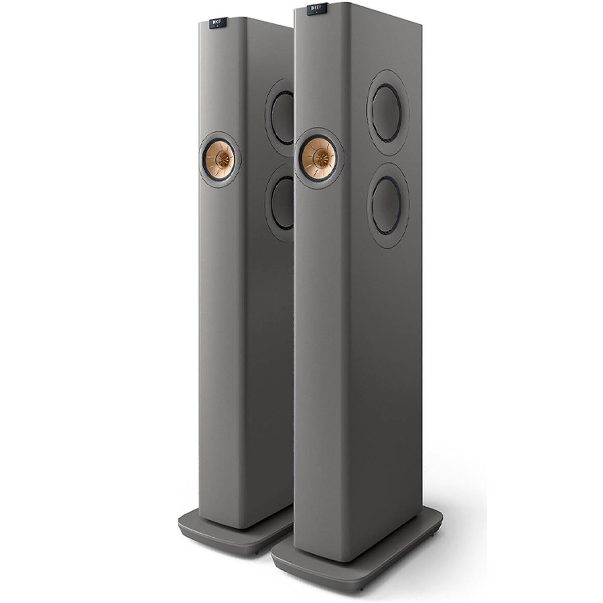 KEF LS60 Wireless Music System - Carbon Black - Pair
