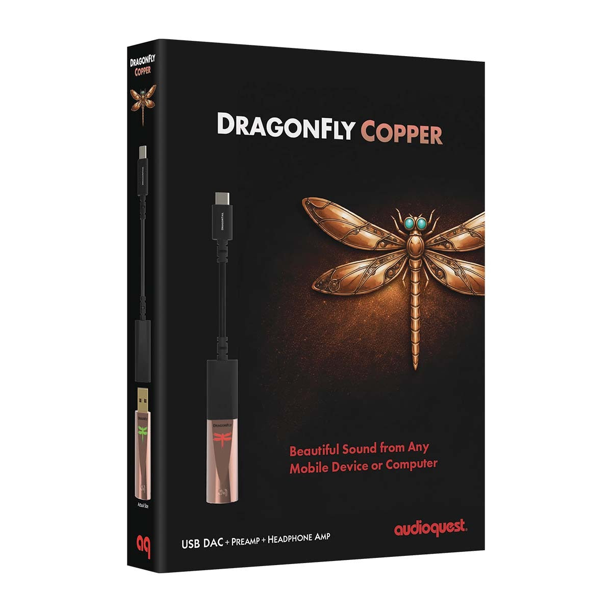AudioQuest Dragonfly Copper USB Digital-to-Analog Converter