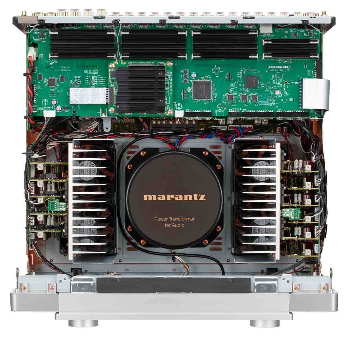 Marantz OPEN BOX CINEMA 30 11.4 Channel Home Theater Receiver - Silver / Gold - A Grade