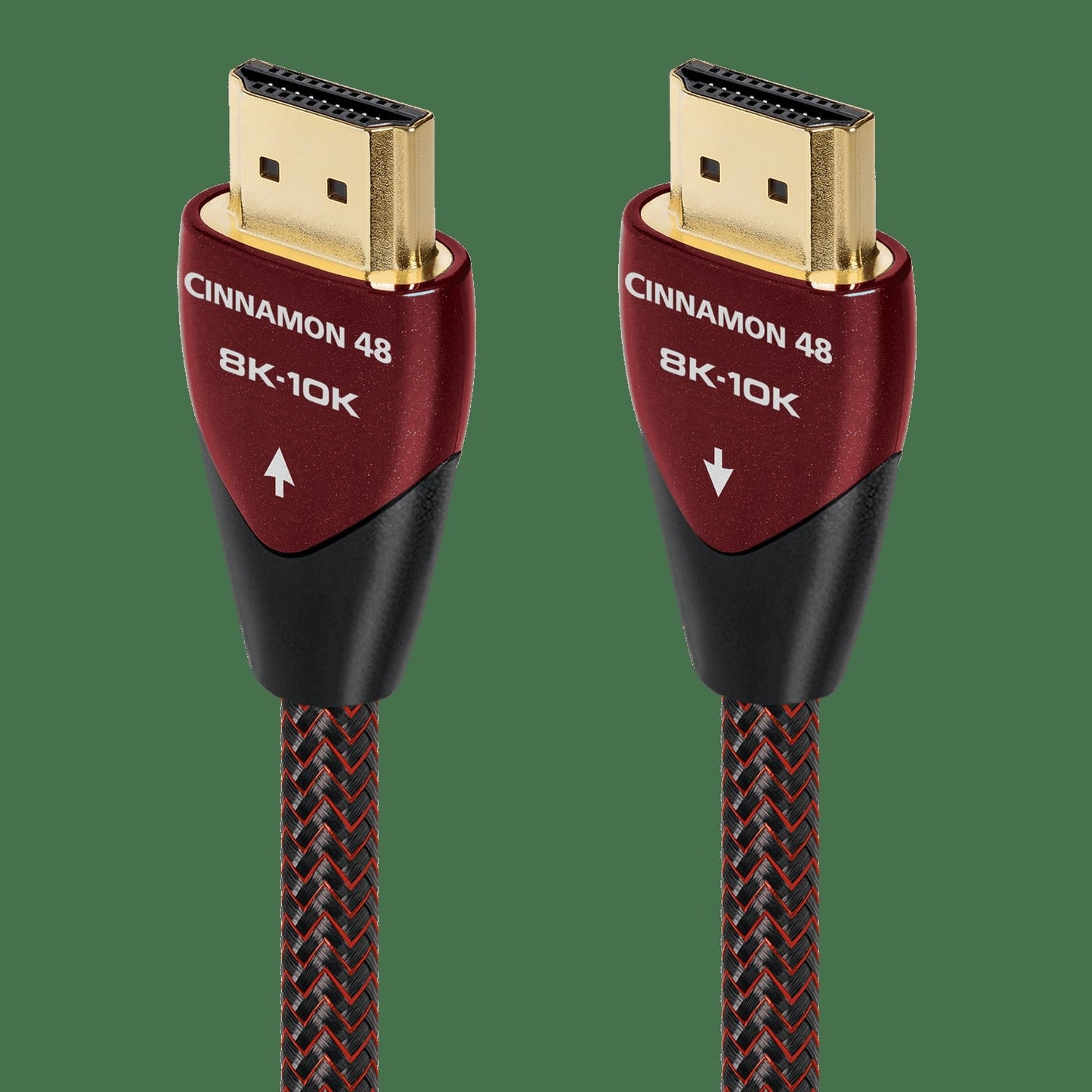 AudioQuest Cinnamon 48 i-Pack 2.1 HDMI Cable - 8K/10K Ultra HD, Gaming, High-Speed, 48Gbps, HDR, eARC - Installer 5-Pack