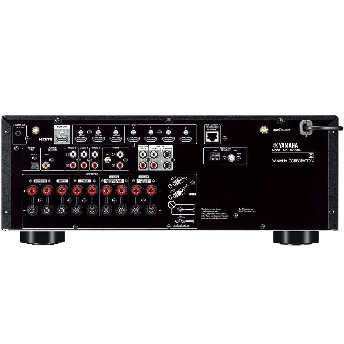 Yamaha RX-V6A 7.2-Channel AV Receiver