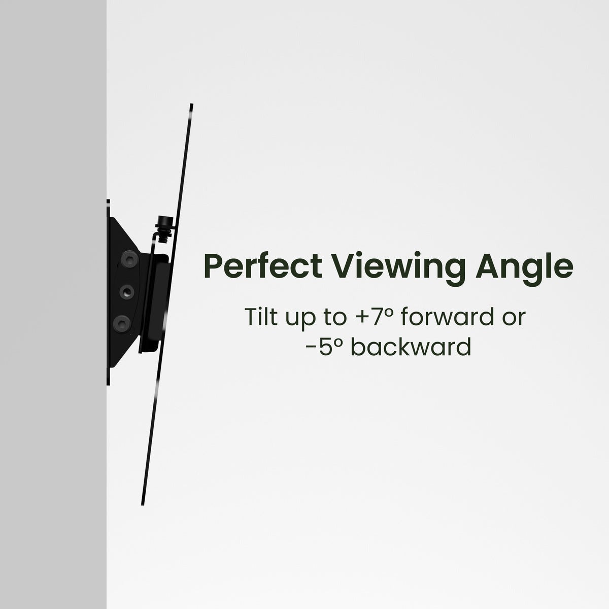 Kanto LT100 Low-Profile Tilting TV Wall Mount for 15” - 45” TVs