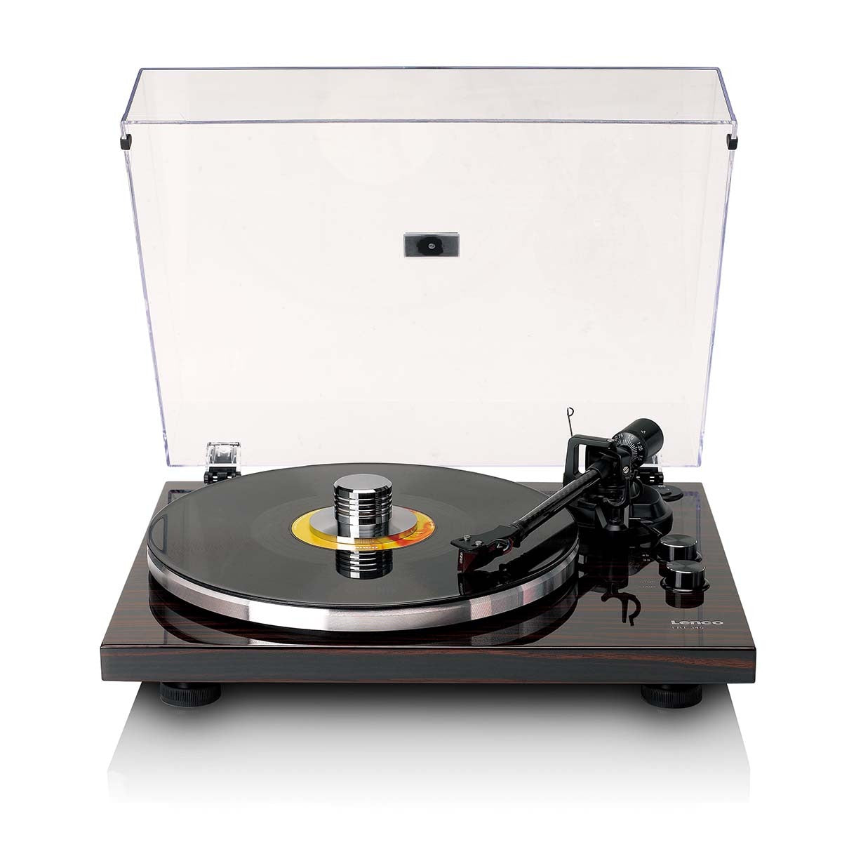 Lenco LBT-345 Bluetooth Turntable w/ Ortofon 2M Red
